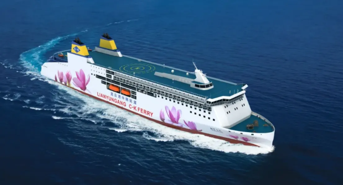 CSSC 704 Developed New Fin Stabilizer for Ro-Ro Passenger Ships on China-Korea Route