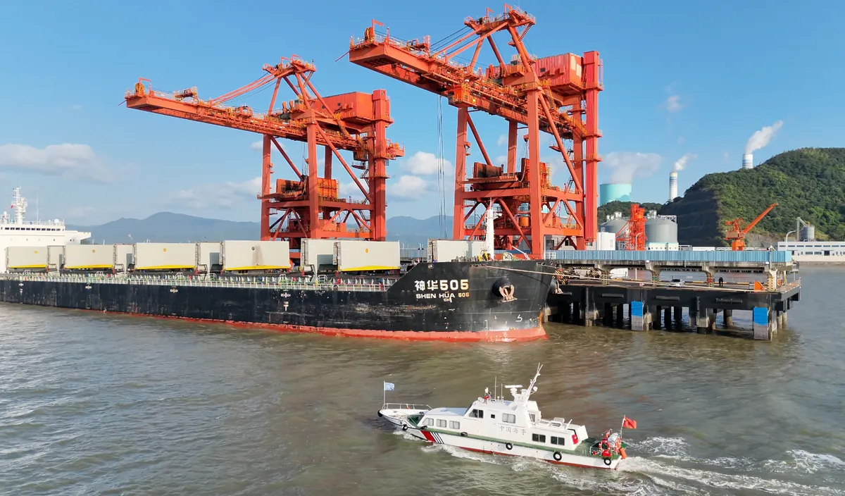 Ningbo coastal energy materials have accumulated more than 1.36 million tons