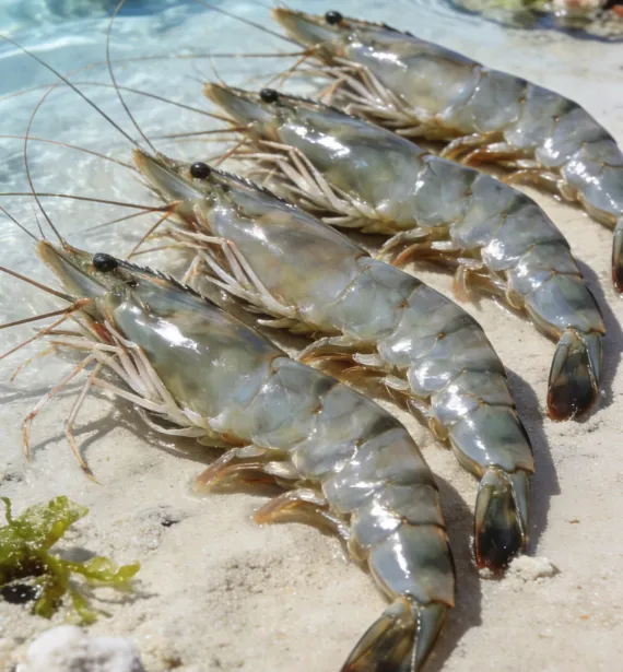 Aquatic Product Shrimp species Carefully cleaned and processed for convenience