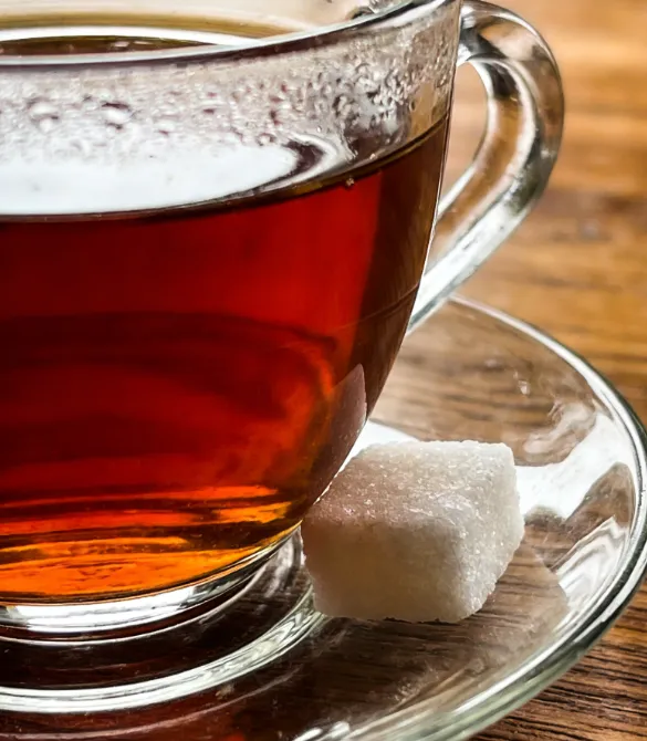 Black tea is a fully fermented tea with bright red infusion and rich aroma. It features a mild, mellow taste with sweet aftertaste